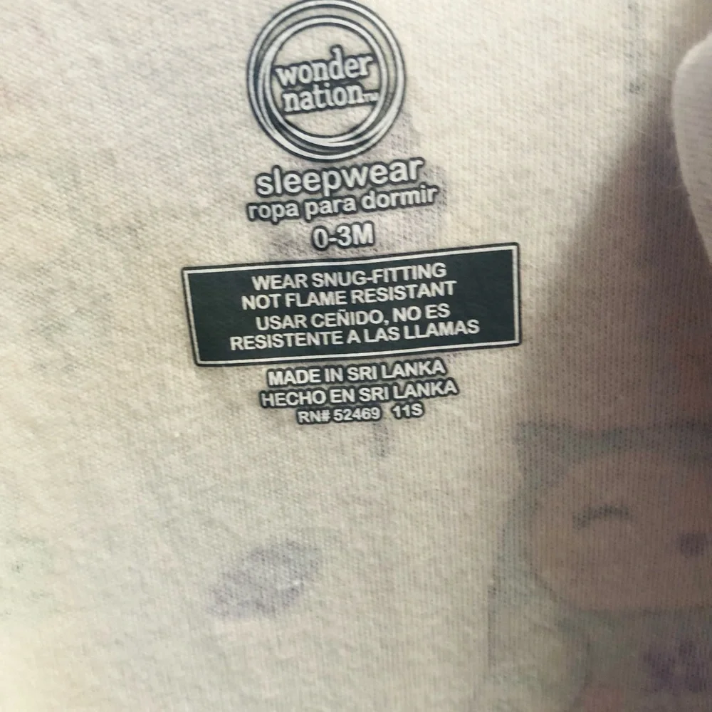 All sleepwear are 0-3M different brands. - Picture 11 of 12